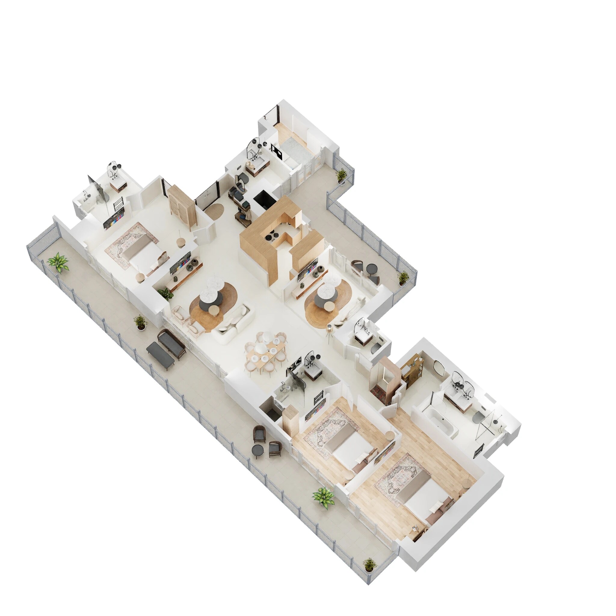 3 BHK 2980 Sq. Ft. Apartment