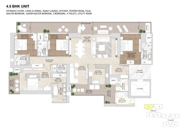  4 BHK Apartment at Signature Global Twin Tower DXP, Sector 84 – for Sale