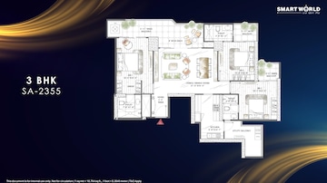  3 BHK Apartment at Smart World Sky Arc, Dhani – for Sale