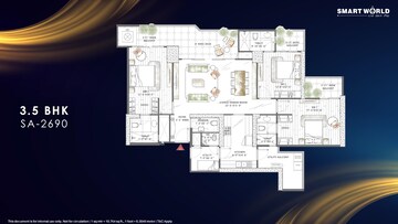  3 BHK Apartment at Smart World Sky Arc, Dhani – for Sale