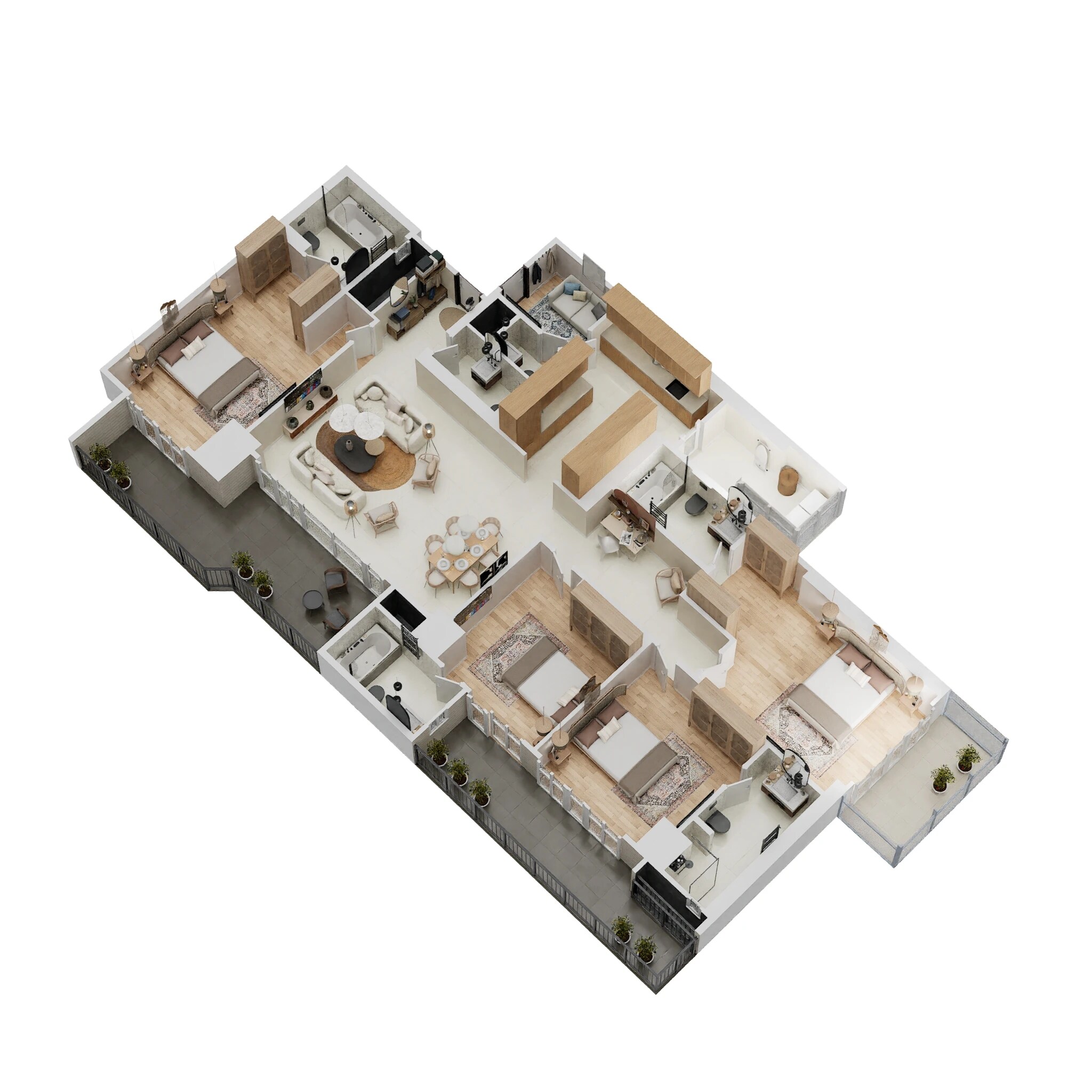 4 BHK 3270 Sq. Ft. Apartment