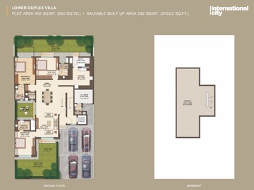  3 BHK Villa at Sobha International City Phase 1, Sector 109 – for Sale