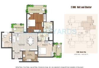 2 BHK Apartment For Rent in Spaze Privy AT4 Sector 84 Gurgaon  7621698