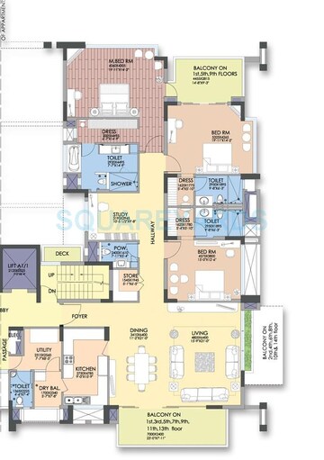 3 BHK Apartment at SS Hibiscus, Sector 50 – for Sale