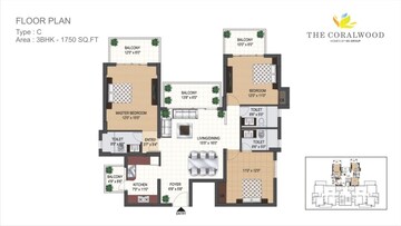  3 BHK Apartment at SS The Coralwood, Sector 84 – for Sale