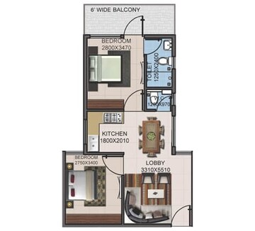  2 BHK Apartment at Supertech Basera, Sector 79 – for Sale
