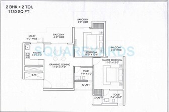 2 BHK Apartment For Rent in Supertech Hues Sector 68 Gurgaon  7482512