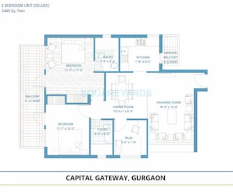 2 BHK Apartment For Resale in Tashee Capital Gateway Sector 111 Gurgaon  7302028