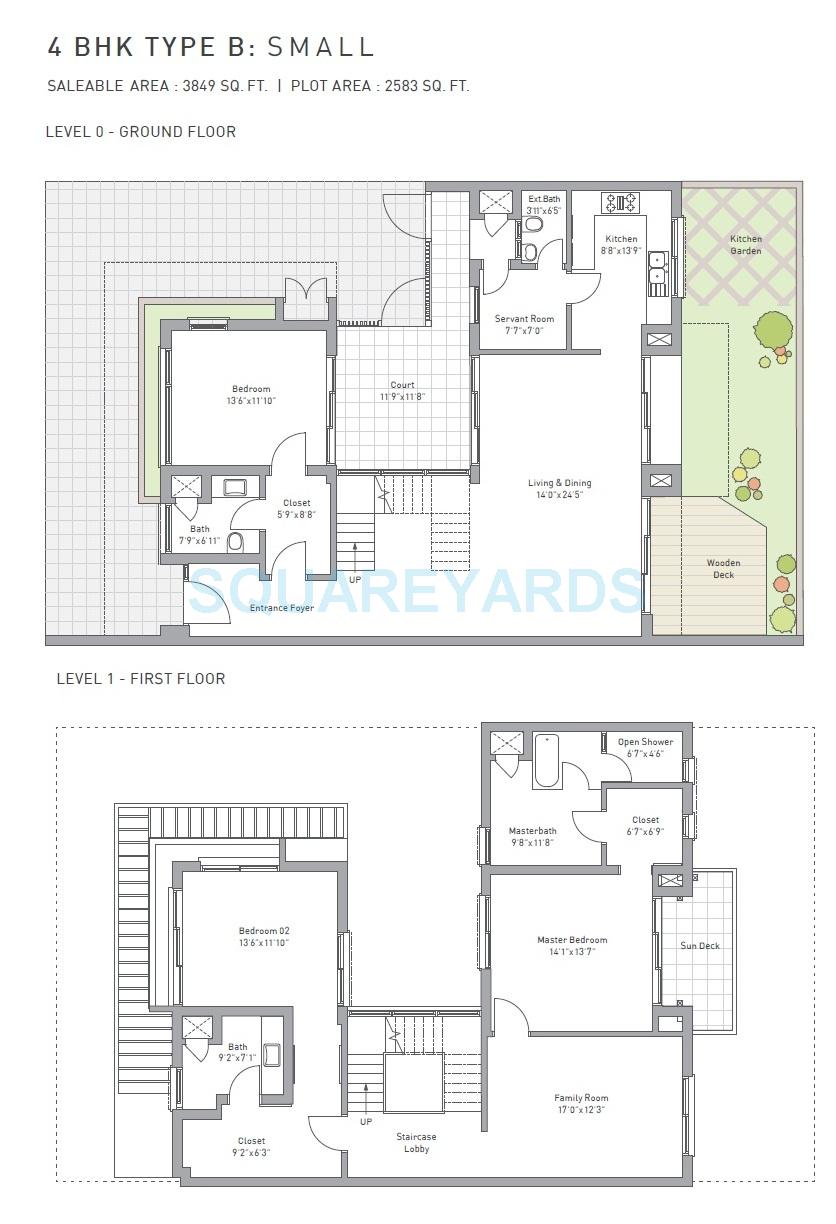 4 BHK 3849 Sq. Ft. Villa
