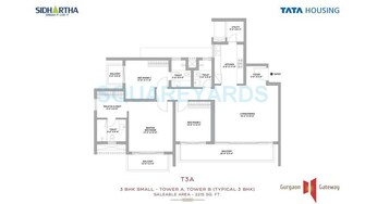 3 BHK Apartment For Resale in Tata Gurgaon Gateway Sector 112 Gurgaon  7223138