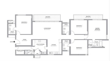  4 BHK Apartment at Tata Primanti-Tower Residences, Sector 72 – for Sale