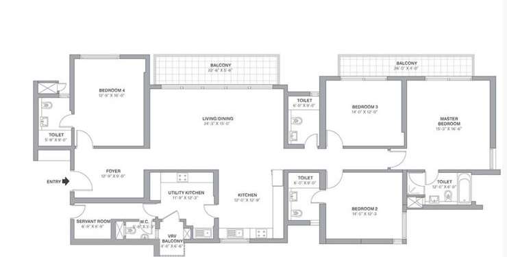 tata primanti tower residences apartment 4bhk 3355sqft 1