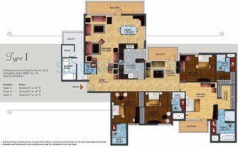 4 BHK Apartment For Rent in TDI Ourania Sector 53 Gurgaon  7530396