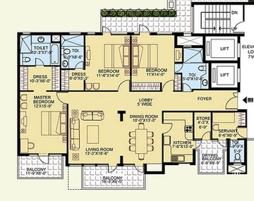  3 BHK Apartment at The Legend One, Sector 57 – for Sale