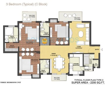  3 BHK Apartment at Tulip Ace, Sector 89a – for Sale