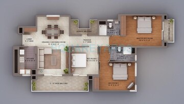  3 BHK Apartment at Umang Winter Hills, Sector 77 – for Sale
