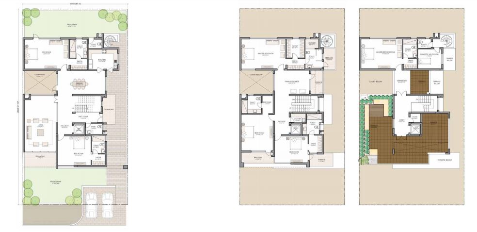 Unitech Espace Premier 4 BHK Layout