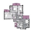 Unitech Exquisites 3 BHK Layout