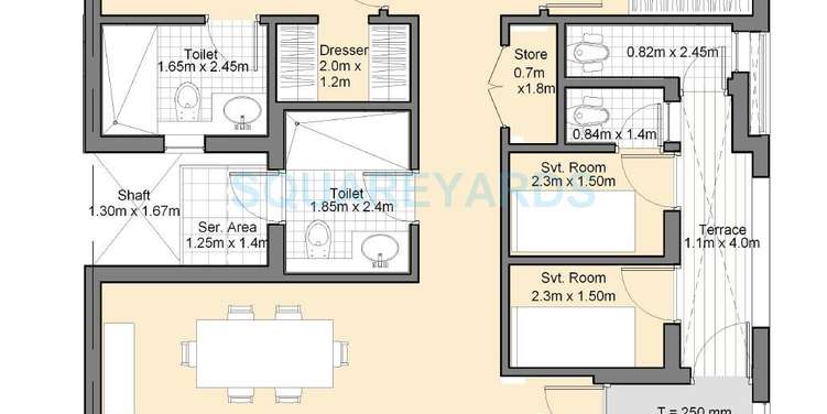 vatika premium floors builder floor 400sqyd sf 2bhk 1355sqft 1