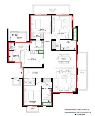  3 BHK Apartment at Vatika Sovereign Park, Sector 99 – for Sale