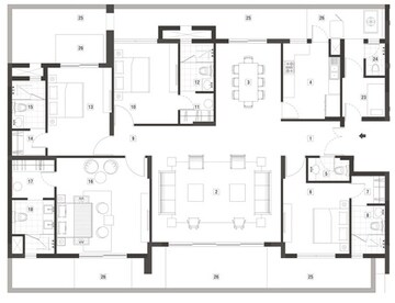  4 BHK Apartment at Vatika Sovereign Park, Sector 99 – for Sale