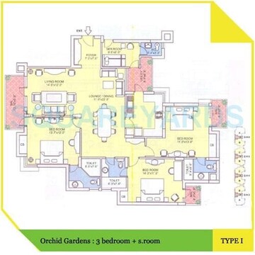  3 BHK Apartment at Vipul Orchid Gardens, Suncity – for Sale