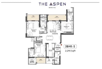 3 BHK Apartment For Resale in Whiteland The Aspen Sector 76 Gurgaon  8039523