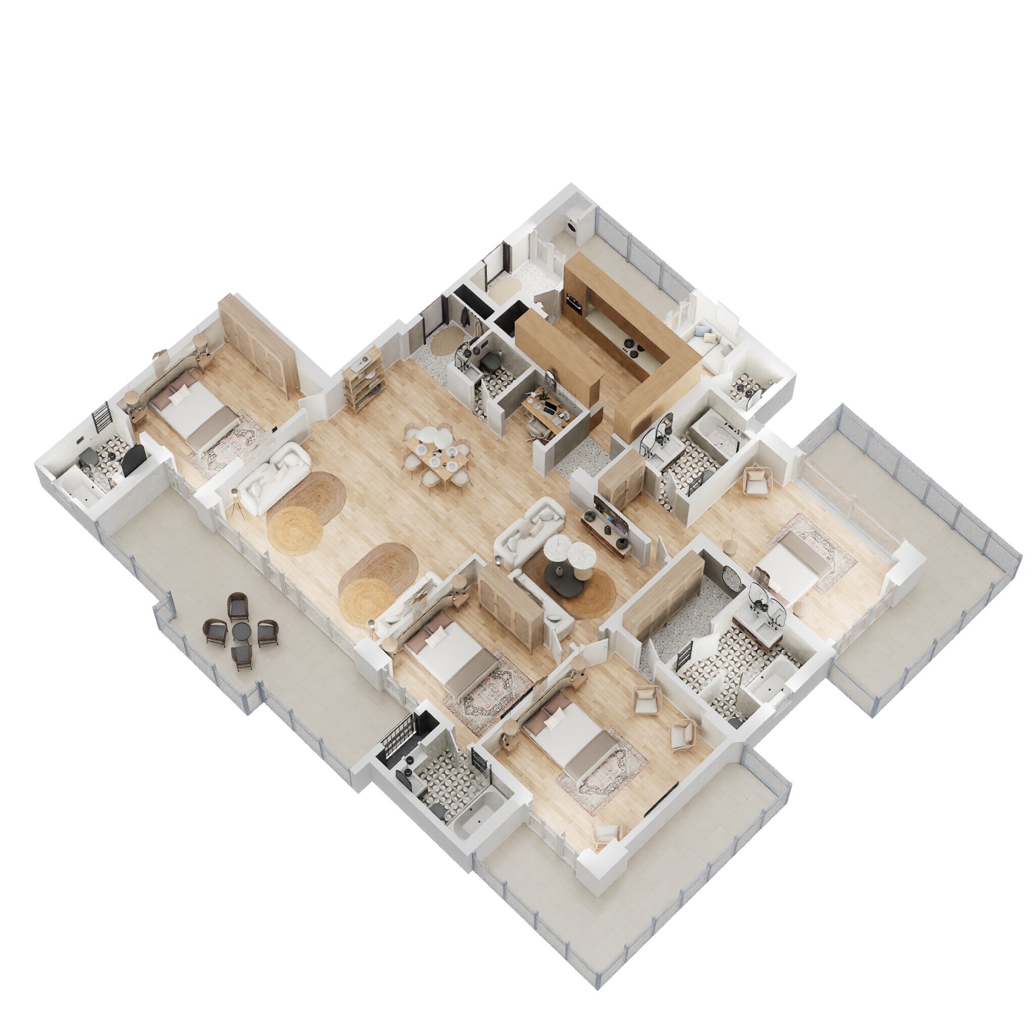 4 BHK 4054 Sq. Ft. Apartment