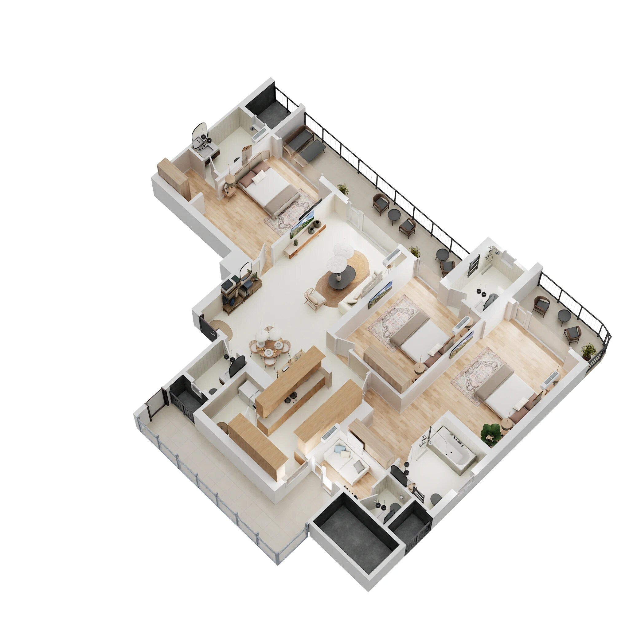 3 BHK 2939 Sq. Ft. Apartment