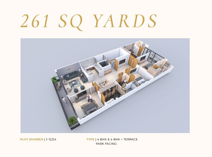 4 BHK 2349 Sq. Ft. Ind Floor