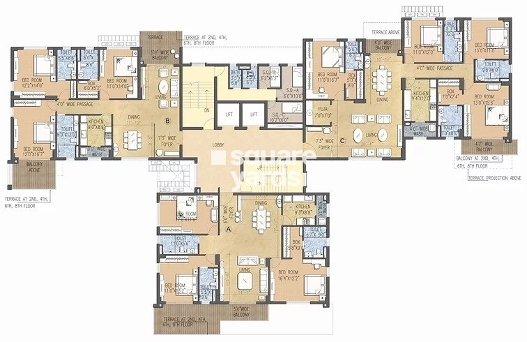 Infinity Heights Floor Plans