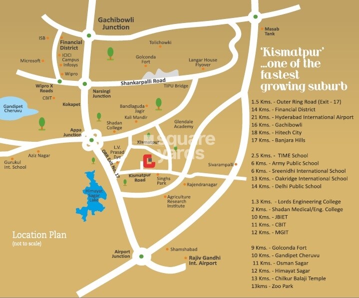 Gowra Urban Winds Location Image
