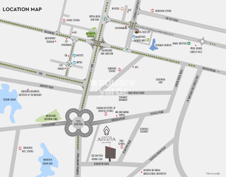 Aadhya Advaita Location Image