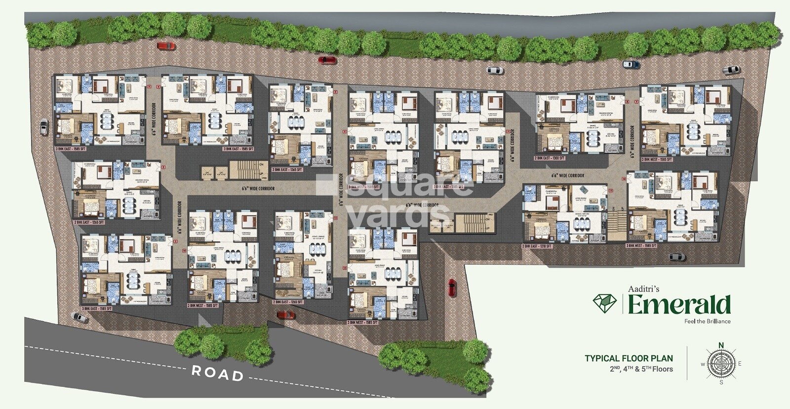 Aaditri Emerald Floor Plans