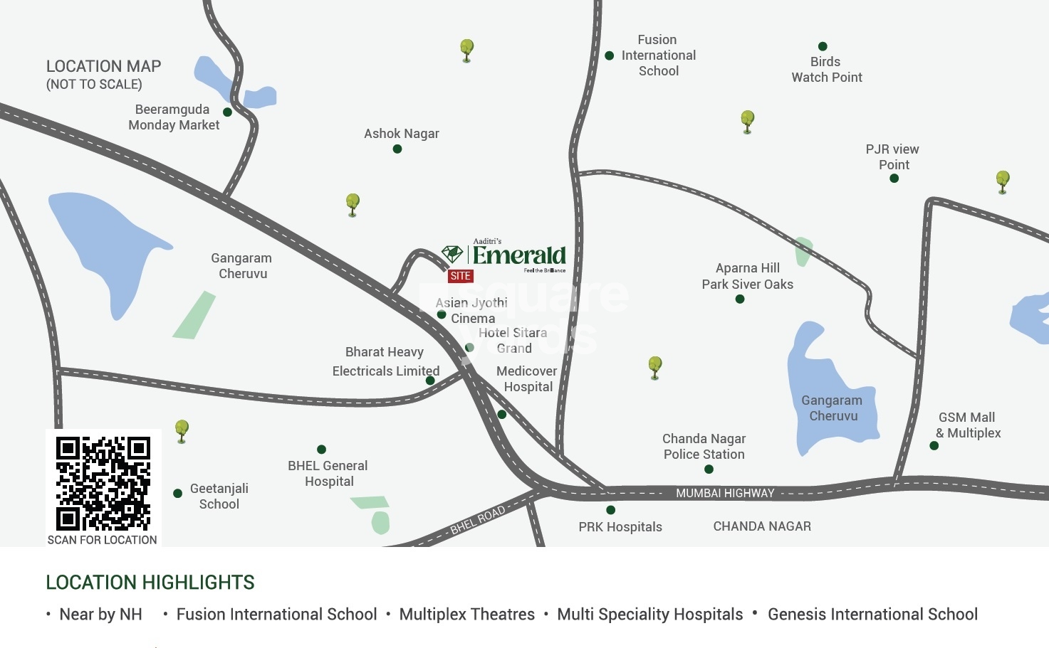 Aaditri Emerald Location Image