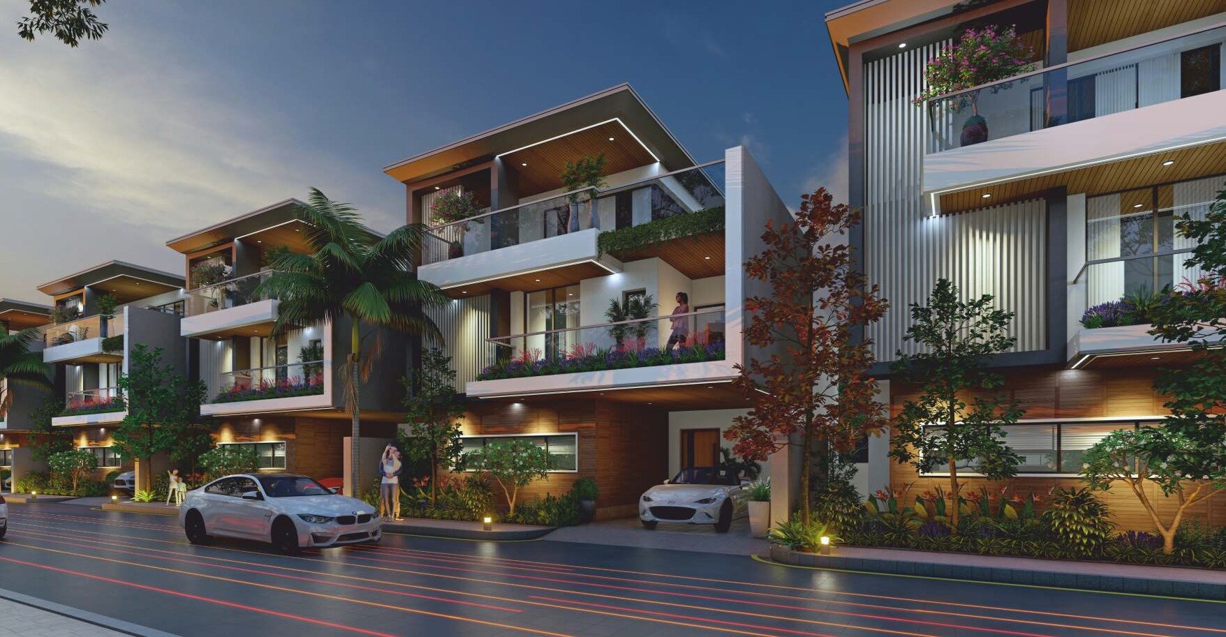 Aaditri Empire Royal Villas Villa View