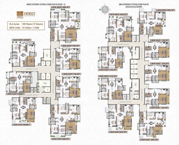 Aaditri Everest Floor Plans