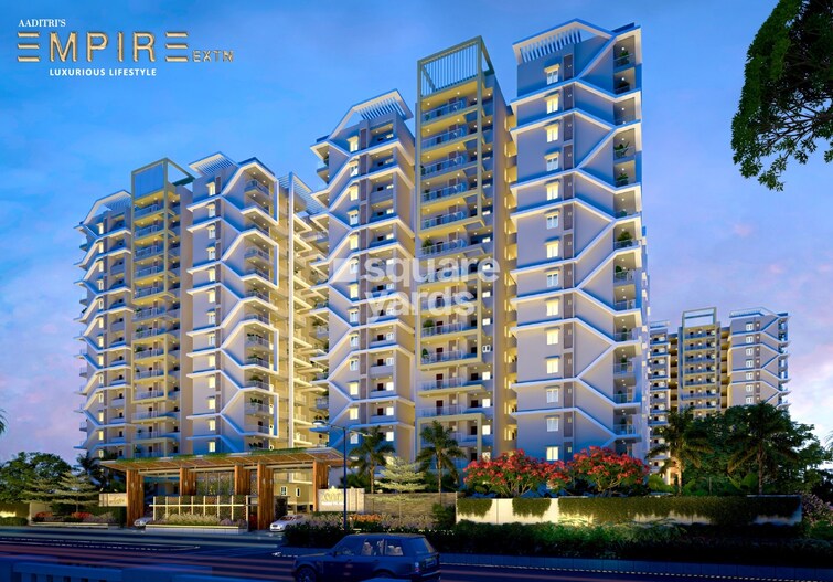 Aaditris Empire Apartments Tower View 4