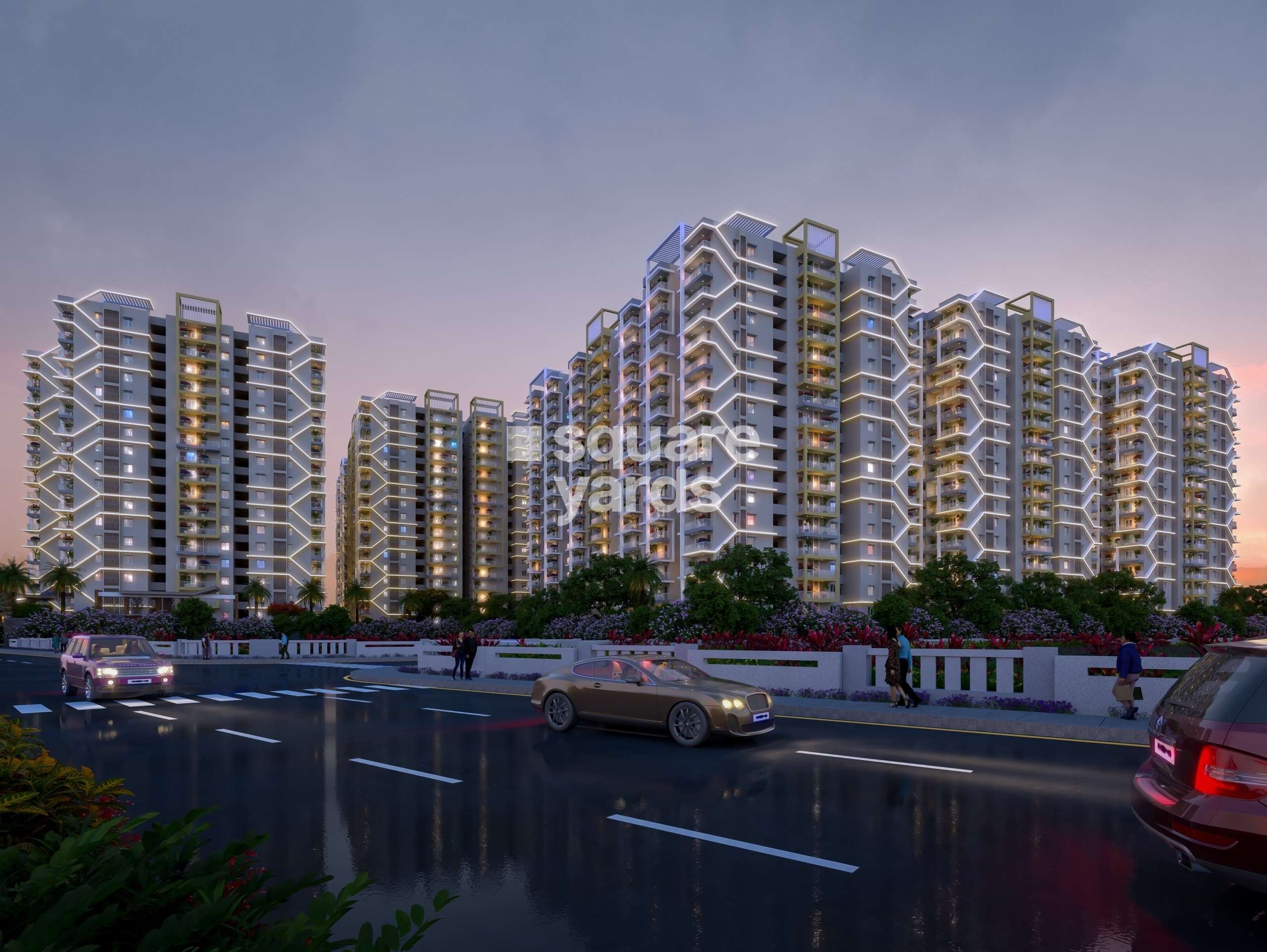 aaditris empire apartments project tower view8 1721