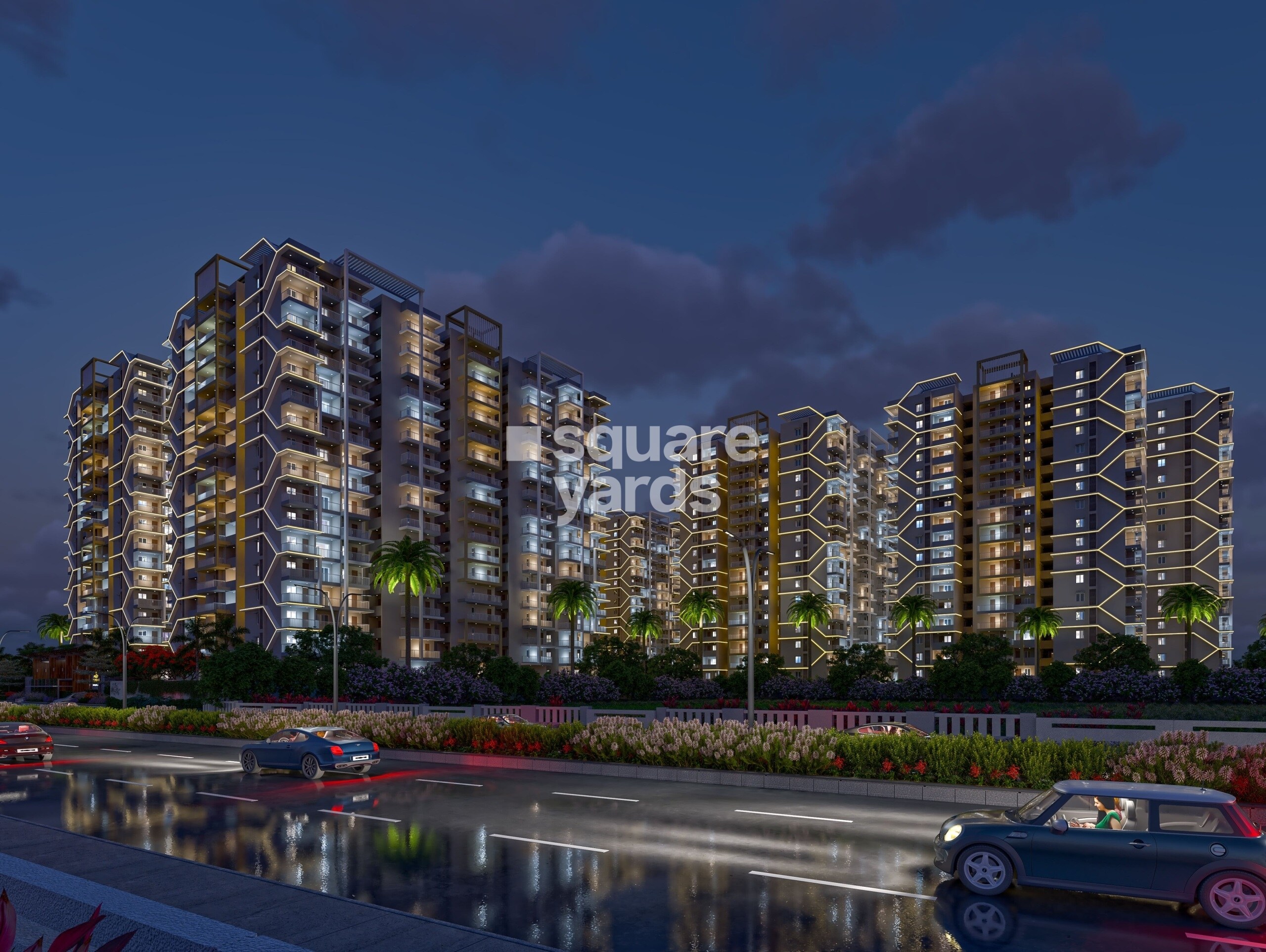 Aaditris Empire Apartments Tower View 3