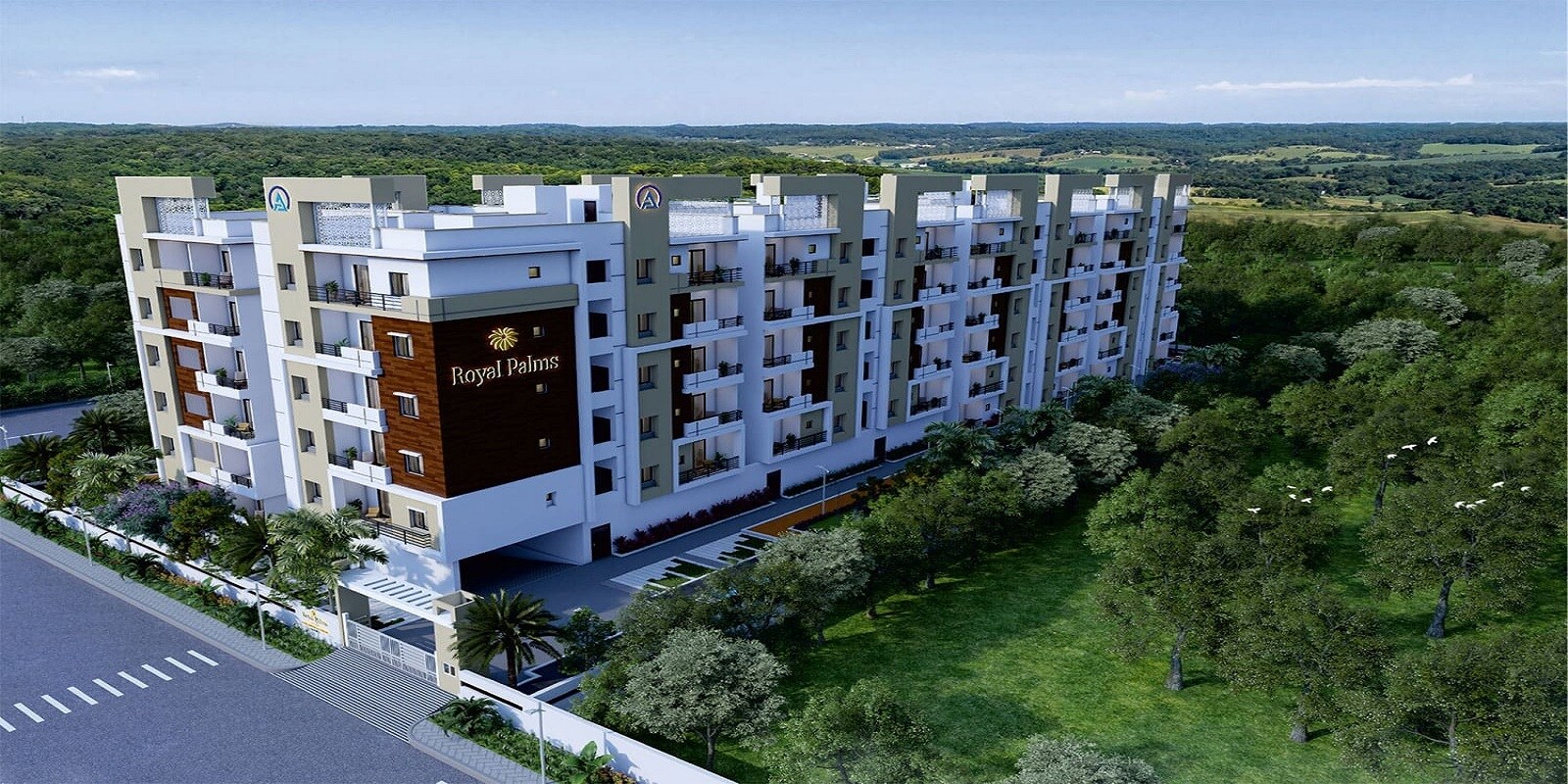 Aakanksha Royal Palms residential project in Shankarpalli