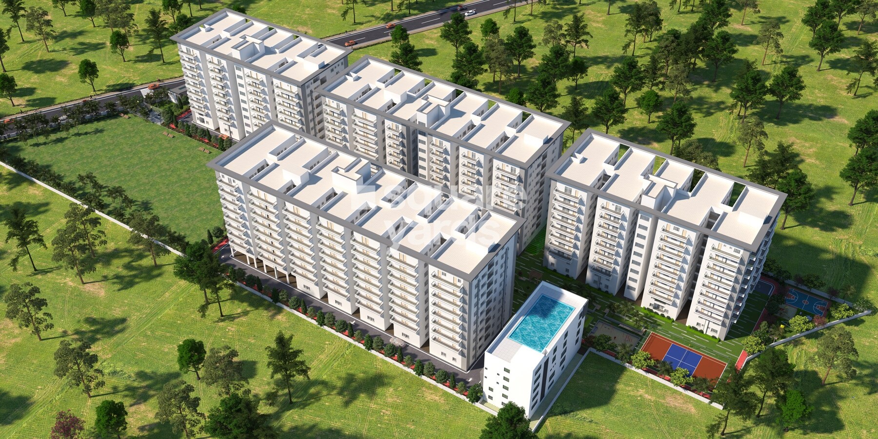 Aakriti Cyan Tower View