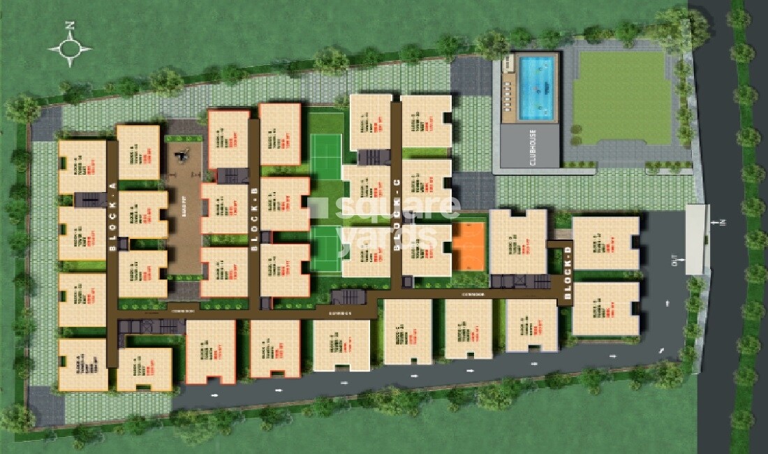 Aakriti Honey Dew Master Plan 1