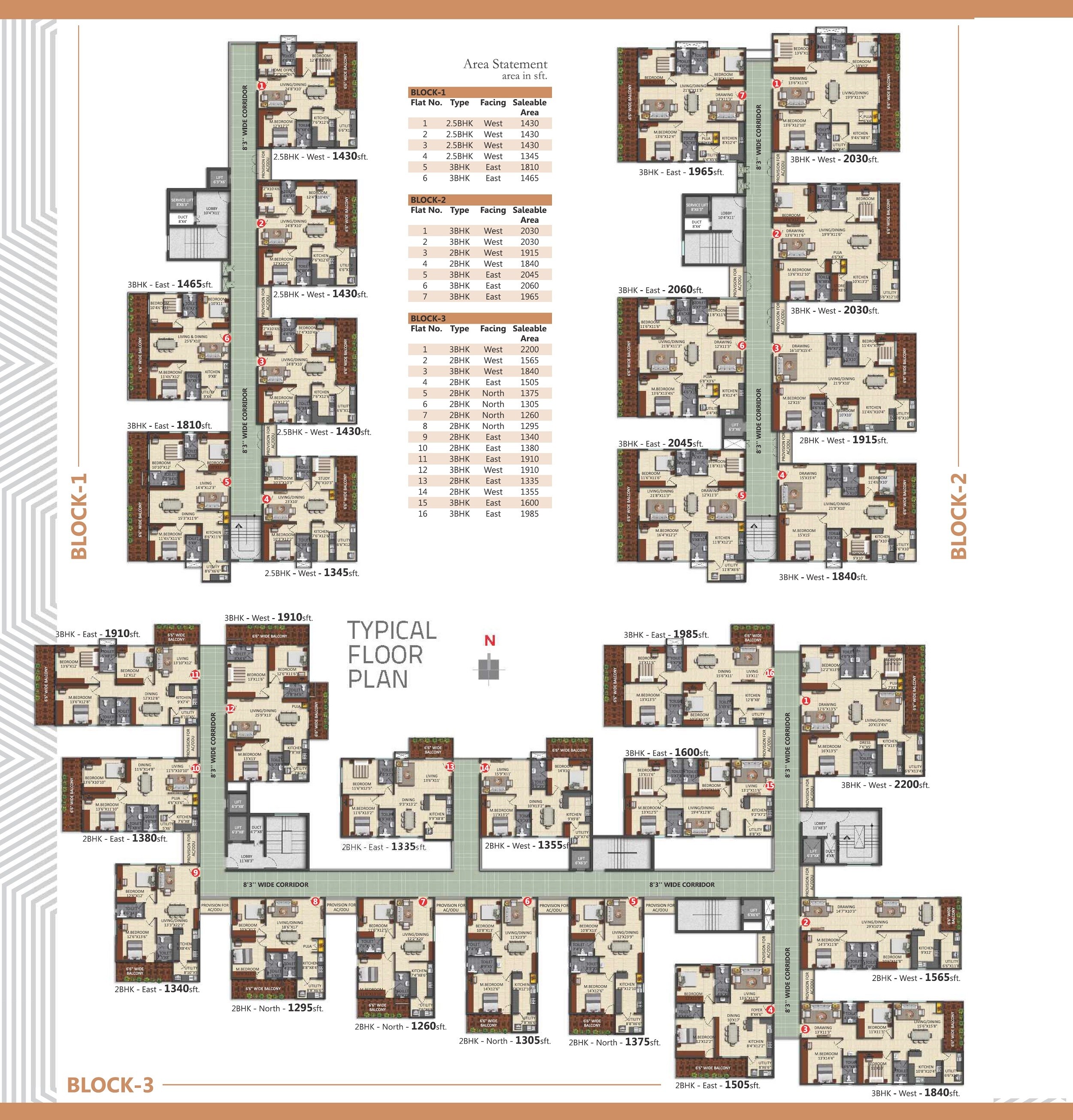 Aashvi Urban Habitat Floor Plans
