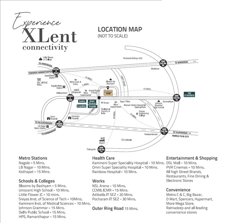 Aashvi Urban Habitat Location Image