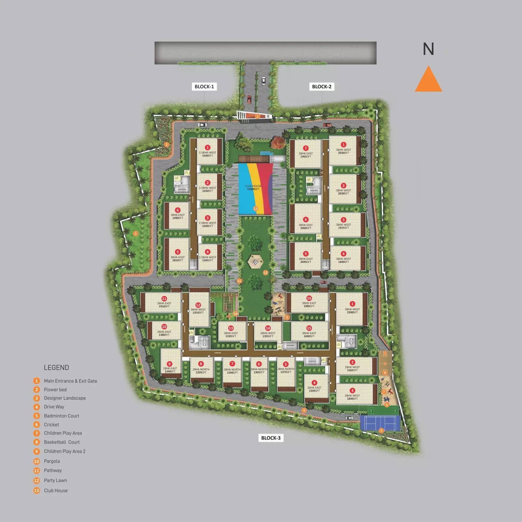 Aashvi Urban Habitat Master Plan Image