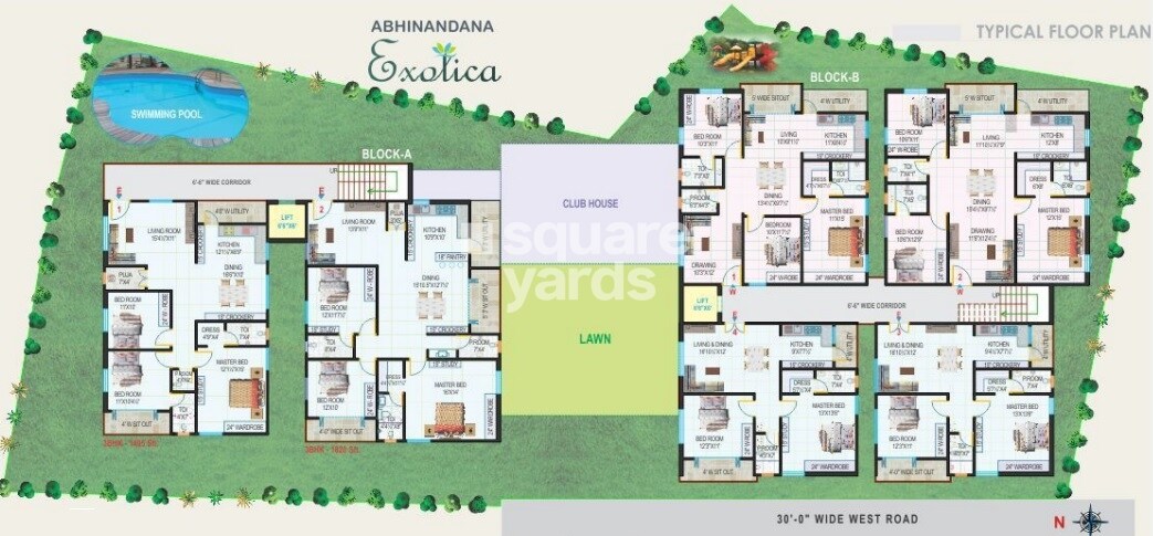 Abinandana Exotica Master Plan 1