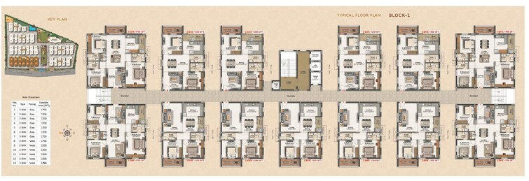 Abode Aravindam Floor Plans
