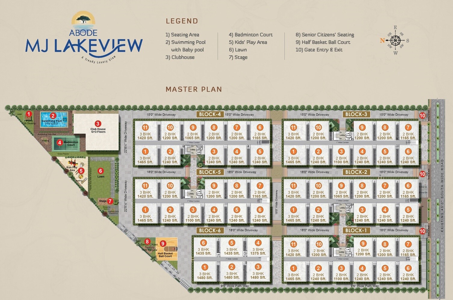Abode MJ Lakeview Master Plan 1