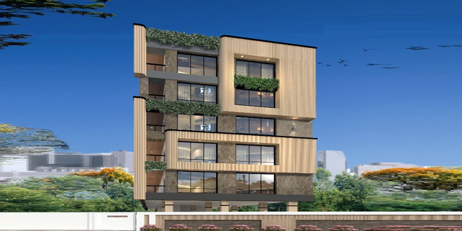 Abode Nest residential project in Budwel